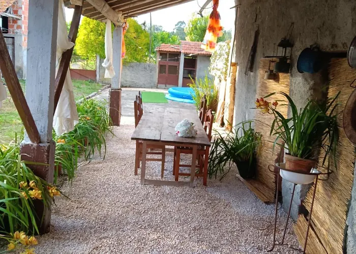 Casa Da Vovo Ceu - Gandaresa - Country House, Entre Coimbra E Aveiro, A 15 Minutos Carro Mira - Quintal Com Piscina Insuflavel